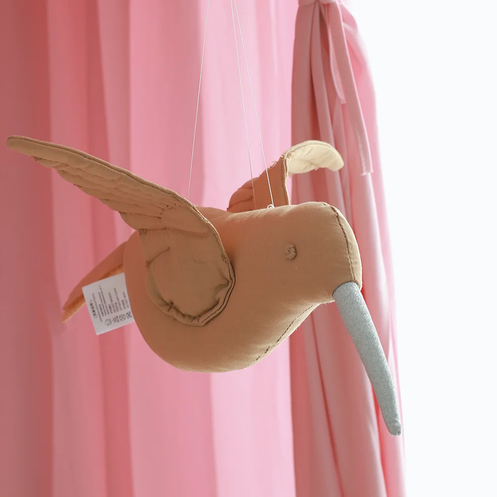 Bonita decoración para habitación de niños, cabezas de animales de peluche, montaje en pared, decoración del hogar, adornos colgantes de pared para habitación de bebé y guardería - imagen 5