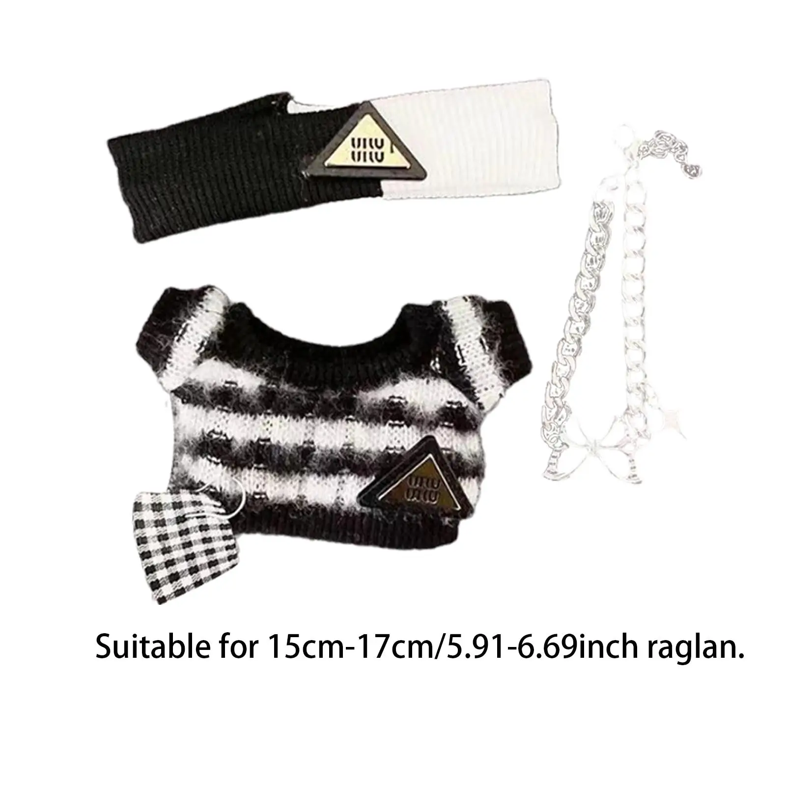 Fashion Dolls Clothes Accessories Handmade Clothing Costume for 15-17cm Dolls Boy Dolls Dress up Birthday Gifts Halloween Gifts