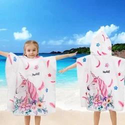 Albornoz con capucha infantil absorbente para bebé y niño