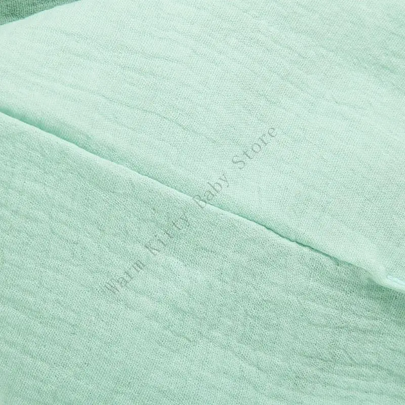 XXFE-toallitas algodón transpirables para bebé, 4 Uds., para cuidado y cuerpo infantil, paño para eructar - imagen 4