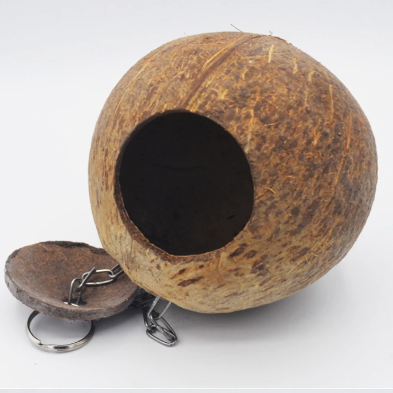 Coconut shell nest
