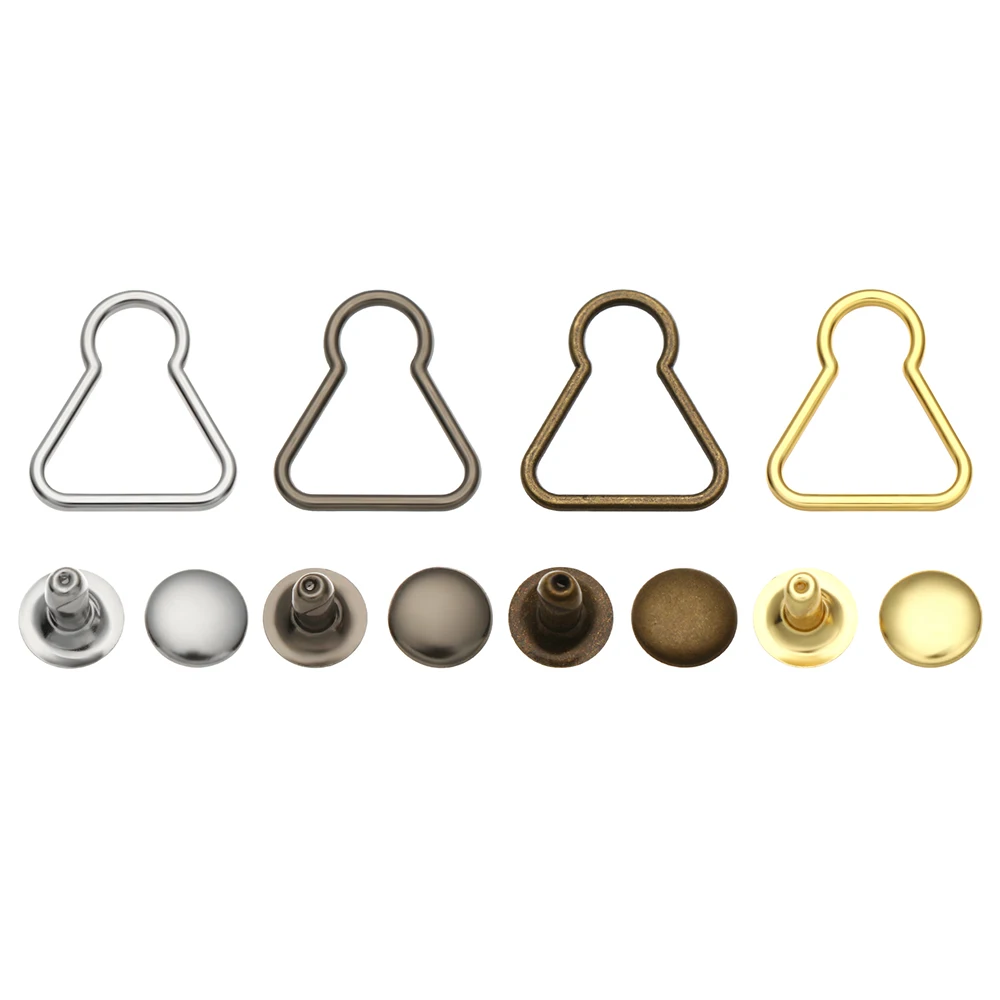 Conjunto de 4 botones para cinturón de muñeca, hebilla de Metal para manualidades, ideal para muñecas y niñas, accesorios de costura, 1/6