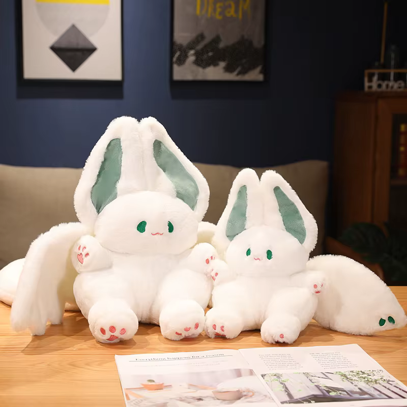 Peluche conejo murciélago tierno suave para niños – Regalo cumpleaños - imagen 3
