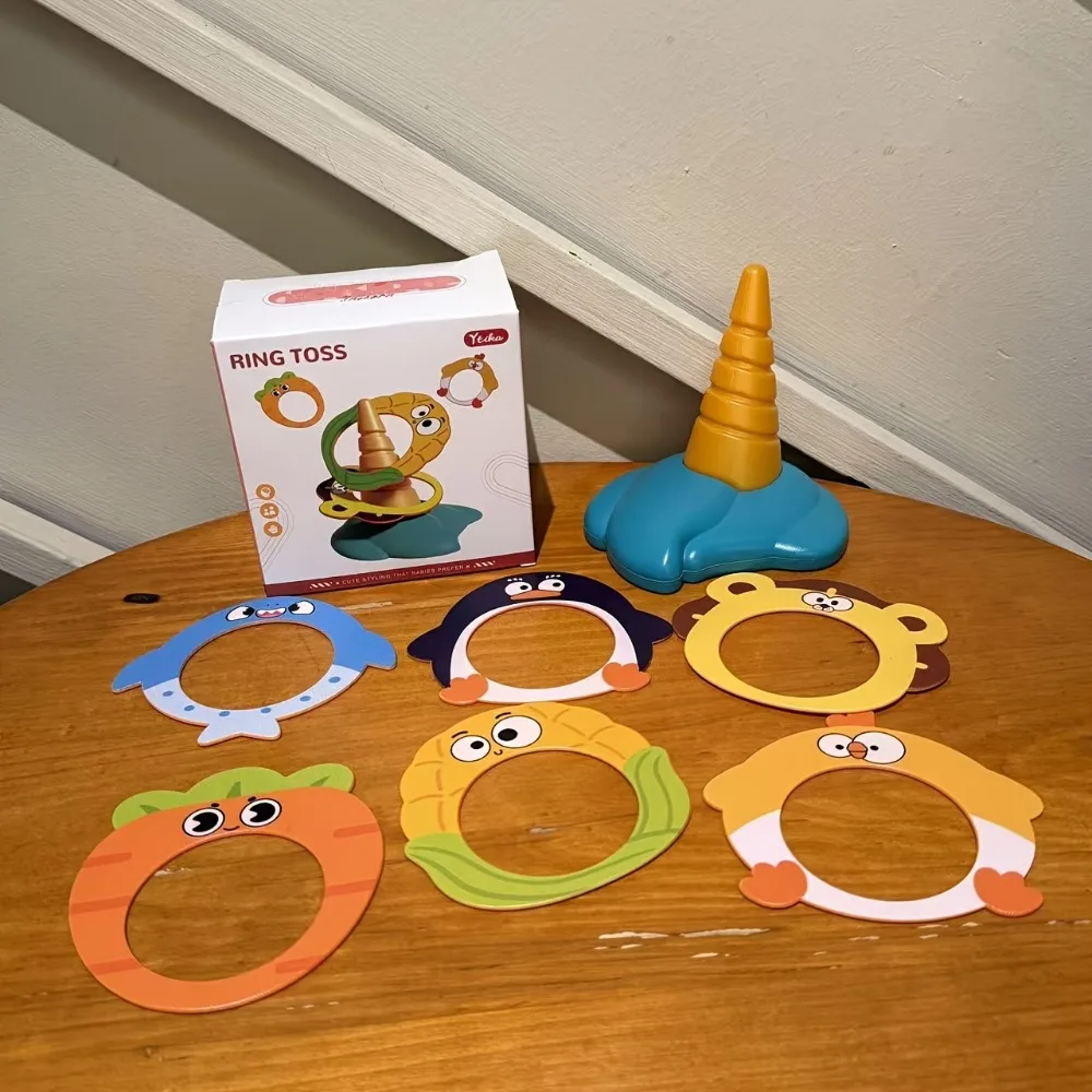 Lanzamiento de anillos con animales para niños – Interior y exterior - imagen 2