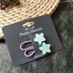 2pcs green star