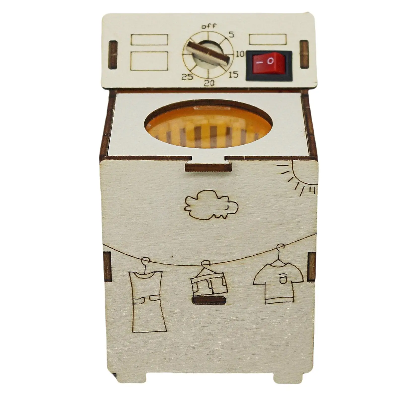 Washing Machine Building Kits Science Experiment Kits Assembled DIY Stem Toys