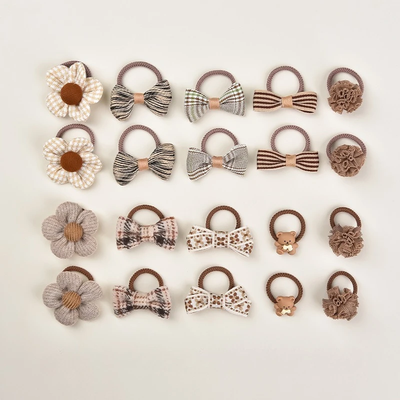 Bestseller, lazos para el pelo para bebé, novedad de verano, bandas elásticas dulces de princesa, accesorios bonitos para el cabello para niños, imprescindibles a la moda - imagen 3