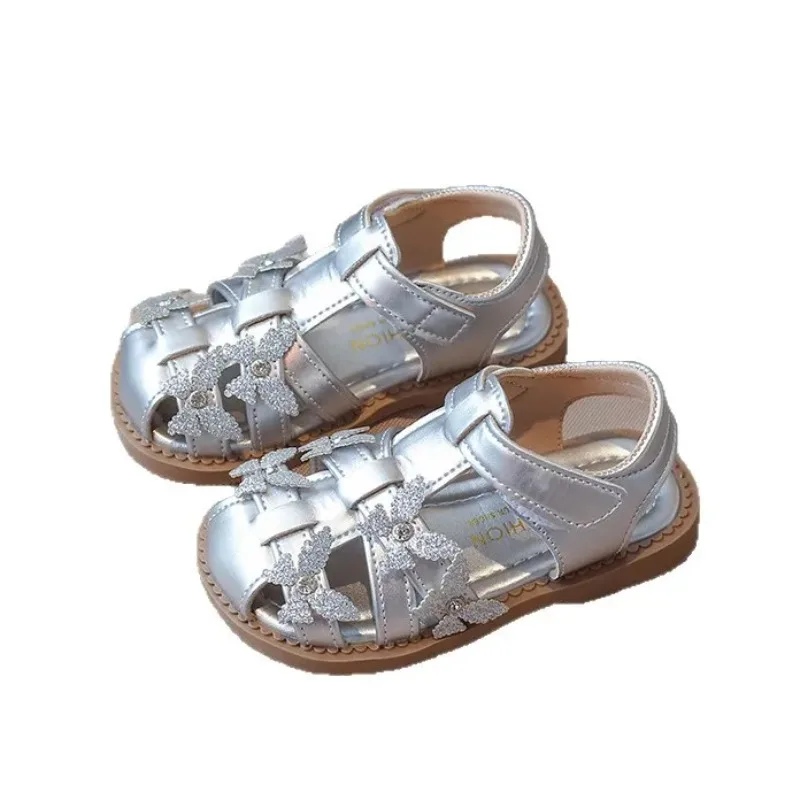 Sandalias de lazo para niñas con suela antideslizante y cómoda - imagen 5