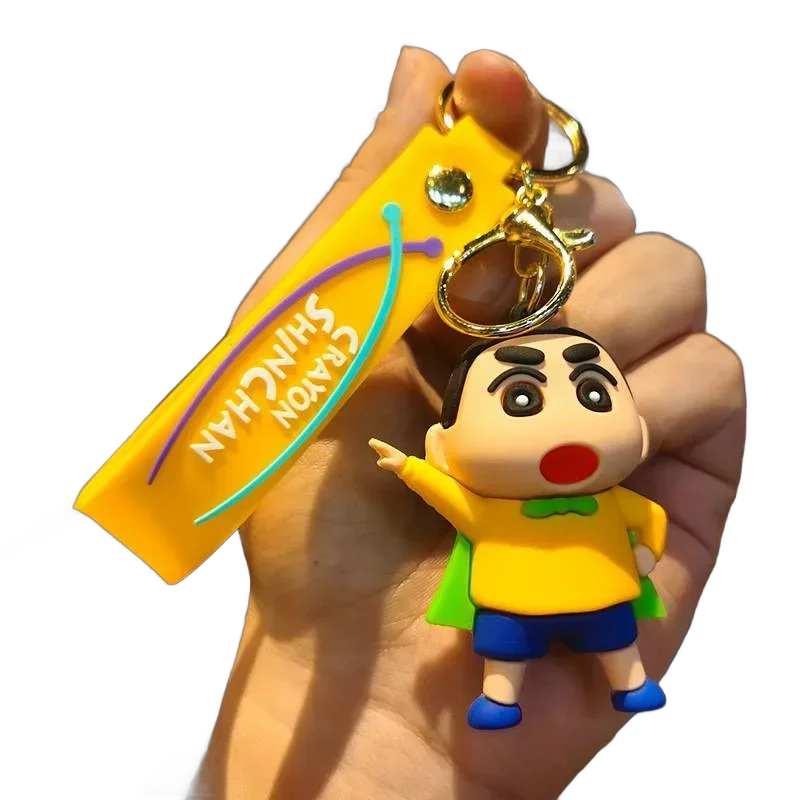 Llavero Shin-Chan acrílico kawaii para bolsos y llaves