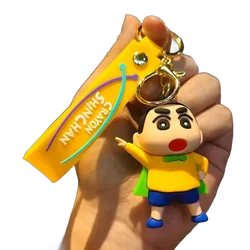 Llavero Shin-Chan acrílico kawaii para bolsos y llaves