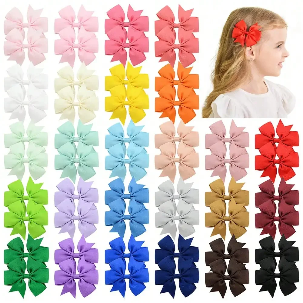 Pinzas de lazo para niña – Pack de accesorios de grosgrain