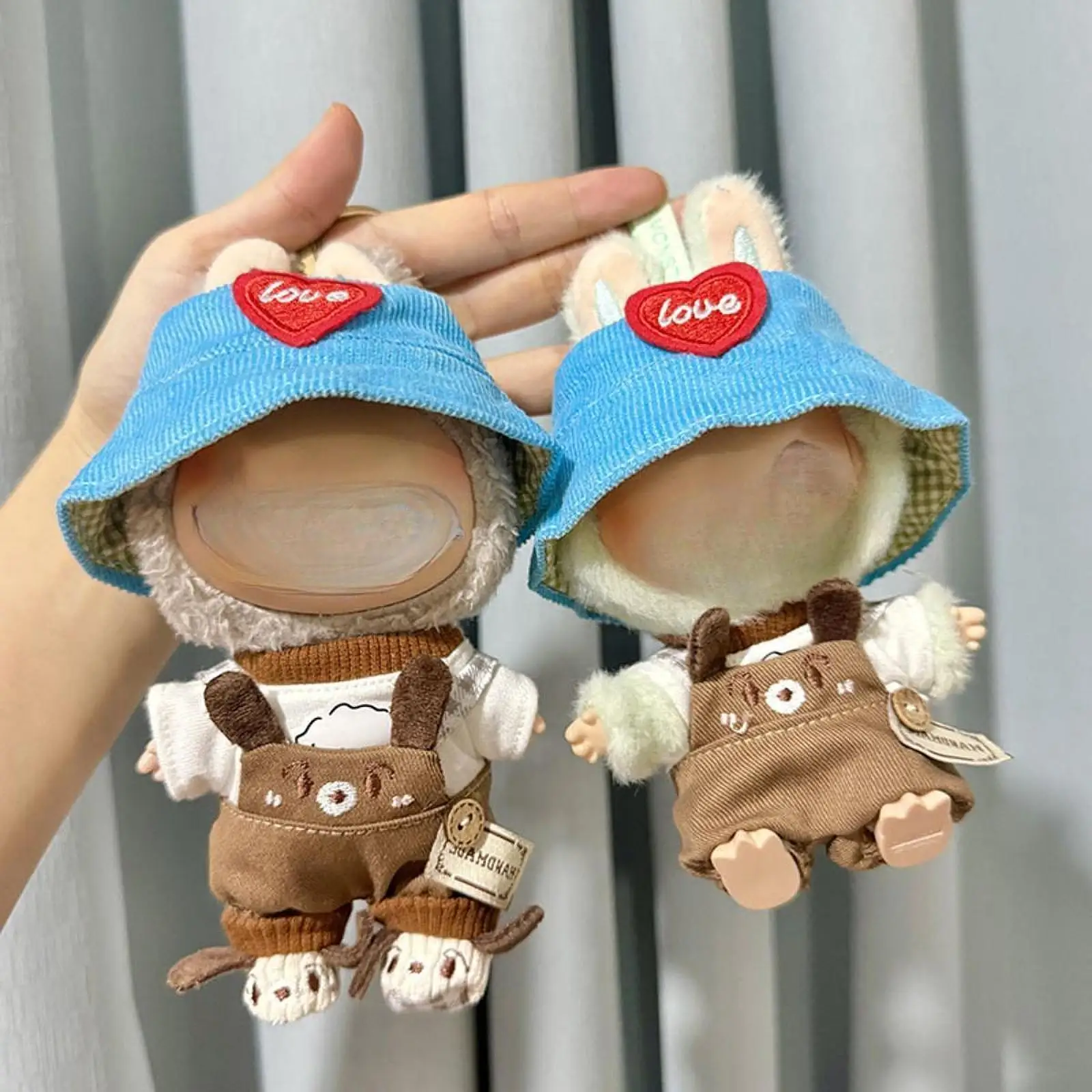 Plush Doll Clothes DIY Plush Doll Accessories for 15-17cm Doll Costumes Stuffed Plush Doll Dress up Fashion Cartoon Comfortable Plush Doll Clothes DIY Plush Doll Accessories for 15-17cm Doll Costumes Stuffed Plush Doll Dress up Fashion Cartoon Comfortable