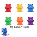 18 pcs 9g bears