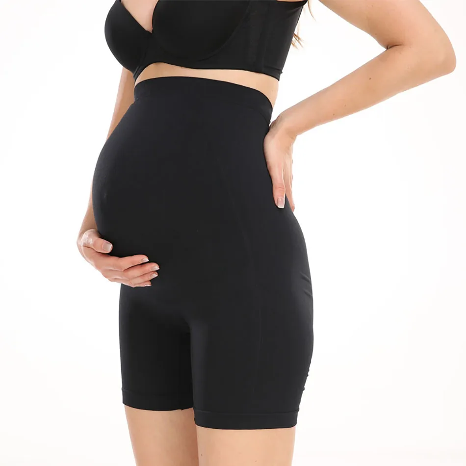 Bragas de maternidad de cintura alta para mujeres embarazadas, ropa interior transpirable ultracómoda con soporte para el vientre y tela suave, verano 2024