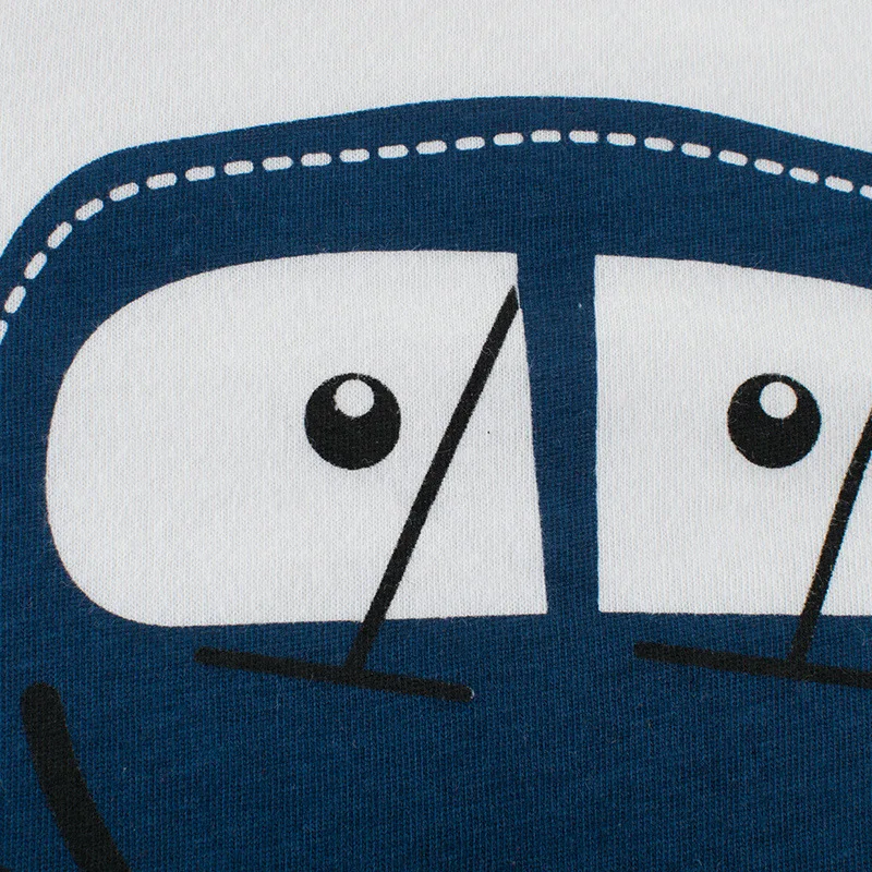 Camiseta manga corta algodón para niños con estampado coche animado - imagen 4