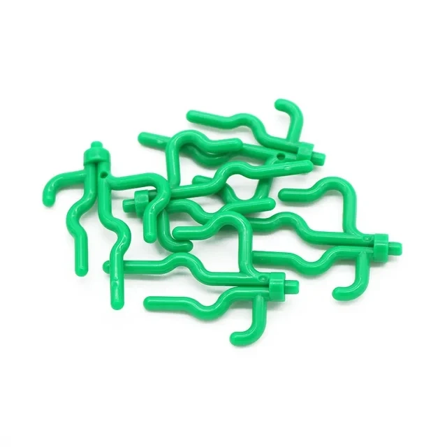 Bloques de construcción MOC de hierba marina, piezas compatibles con 30093, flor de tallo de ciudad, planta Natural, 50 piezas - imagen 5