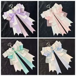 Colgante de lazo para mochila escolar – Llavero decorativo infantil