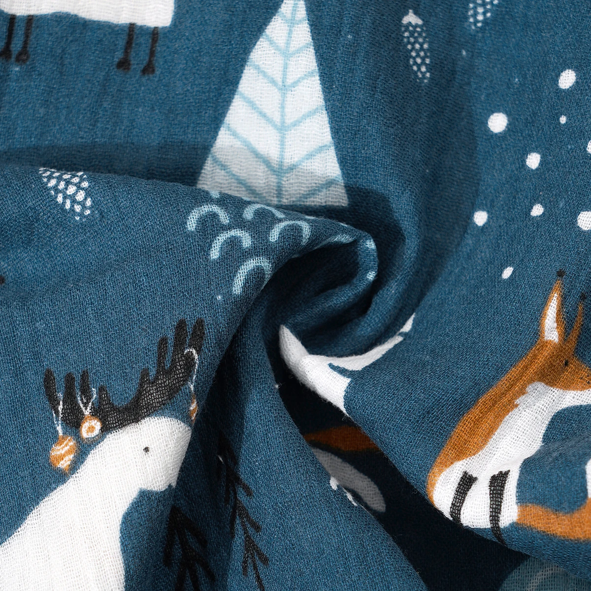 Elinfant 4 Uds. Toalla para la cara del bebé, paño de crepé de algodón 100%, toallitas suaves y acogedoras, paño para eructar infantil - imagen 4