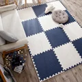 Dark blue white