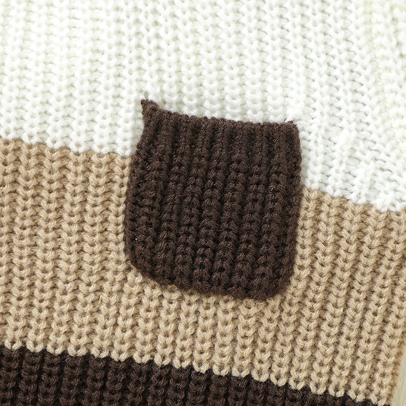 Conjuntos de ropa de 2 piezas para bebé, niño y niña, suéteres de manga larga y pantalones, trajes deportivos para recién nacido, Otoño e Invierno - imagen 5