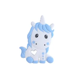 Mordedor de dentición seguro personalizado – Corona unicornio
