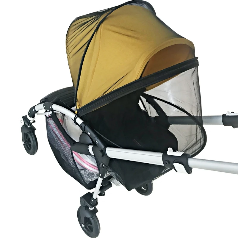 Mosquitera para cochecito para Cybex Priam Mios Balios S Eezy Melio Stokke Xplory Bugaboo Bee Series accesorios para cochecito de bebé - imagen 3