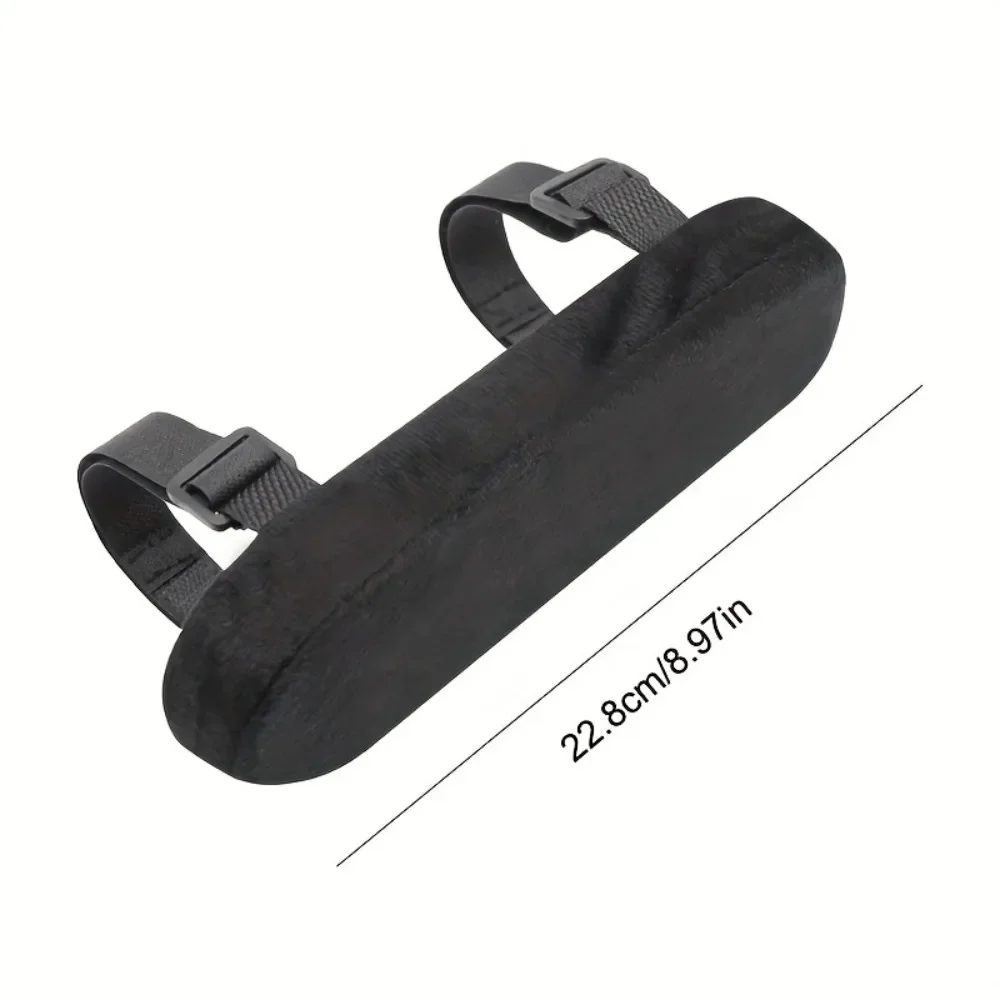 Almohadillas para reposabrazos de espuma viscoelástica para silla de oficina, cojín de soporte para codo para alivio de presión de brazo, fundas de ajuste universal para sillas de escritorio - imagen 4