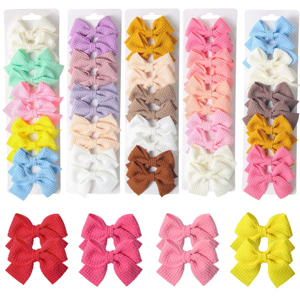Pinzas para el pelo con lazo artesanal para niñas – Accesorios