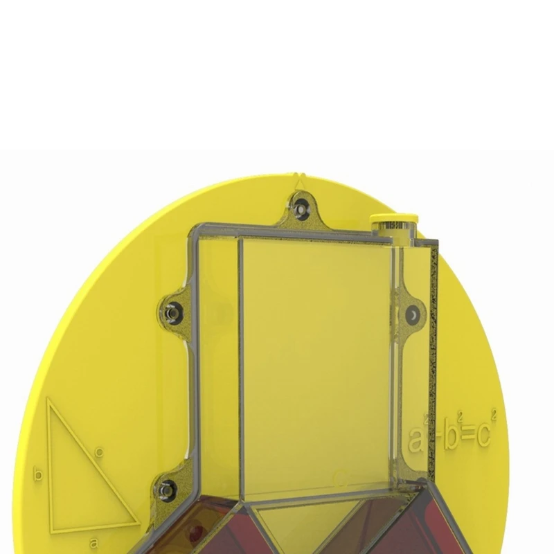 Conjunto interactivo de experimentos de matemáticas que proporcionan teóreas pitagóricas a través de aplicaciones geométricas prácticas para estudiantes - imagen 4