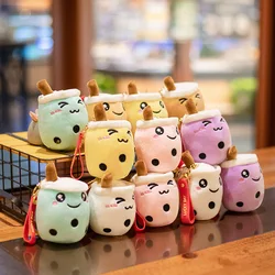 Llavero de peluche kawaii en taza de té – Regalo perfecto