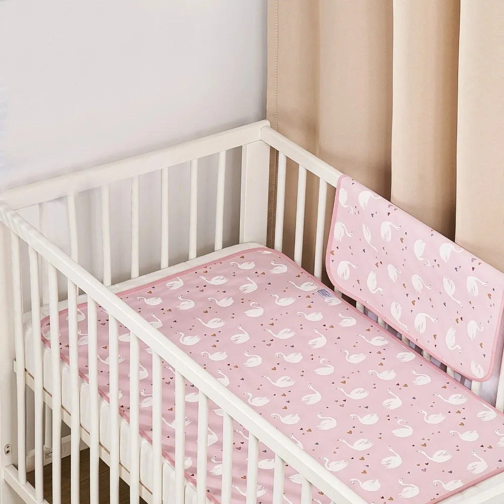 Protector de cuna transpirable y lavable – Suave para bebé