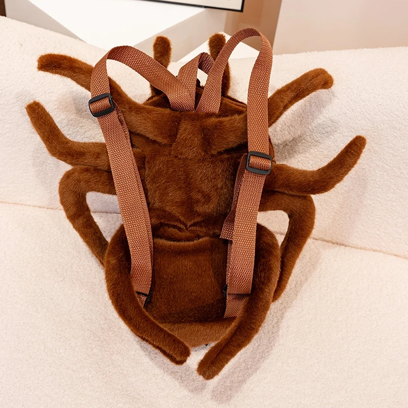 Mochila infantil felpa de araña – Peluche divertido para niños - imagen 5
