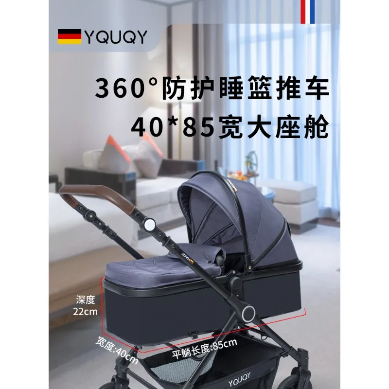 Cochecito reclinable para bebé recién nacido – Asiento adaptable - imagen 4