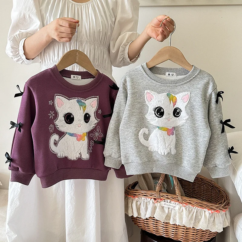 Jersey de punto para niño – Manga larga con cuello redondo para primavera