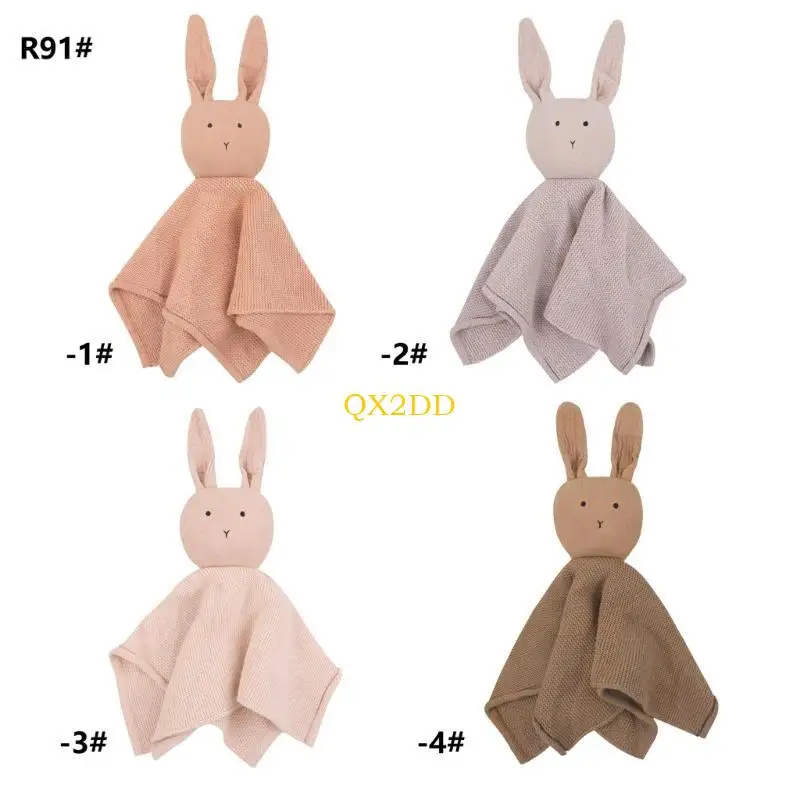 QX2D lindo coneje mando toalla toalla acurrucada - imagen 4