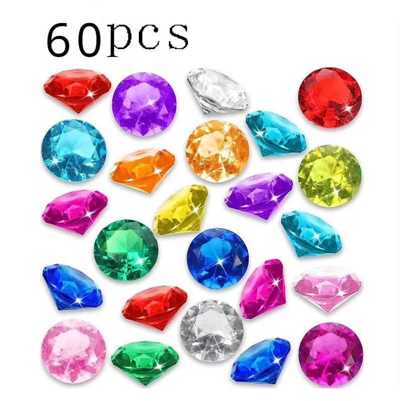 60pcs diamonds