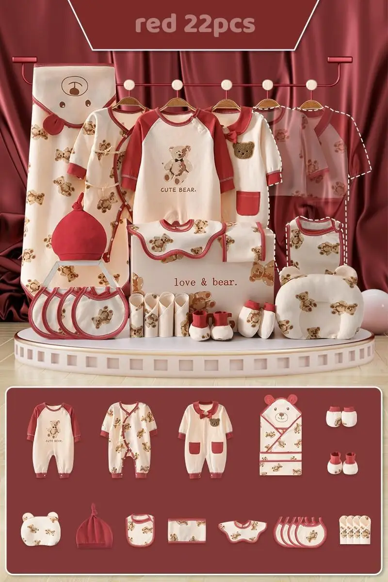 red 22pcs