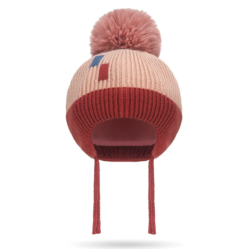 Gorro de invierno tejido para bebé y niño – suave, cálido y peludo