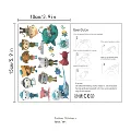 tattoo stickers 6pcs