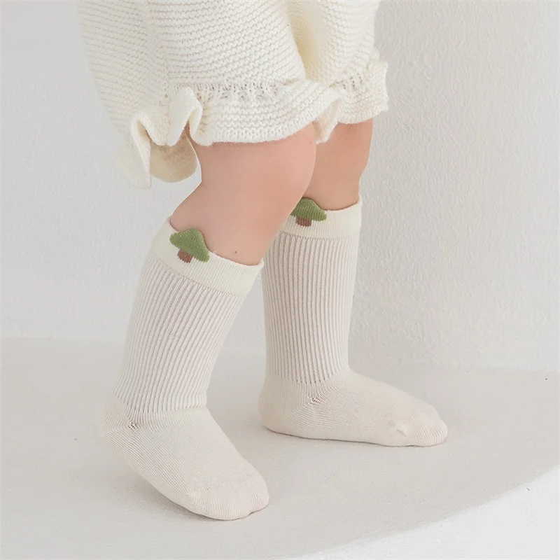 3 par/set calcetines de bebé recién nacido para niñas y niños calcetines de algodón de alta calidad para niños pequeños Otoño Invierno calcetines bonitos de dibujos animados para niños 0-5Y - imagen 2