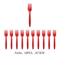 10pcs Forks