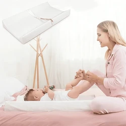 Almohadilla cambiadora portátil e impermeable para bebé
