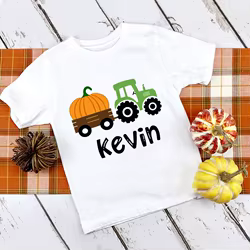 Camiseta Halloween personalizada con nombre para niños