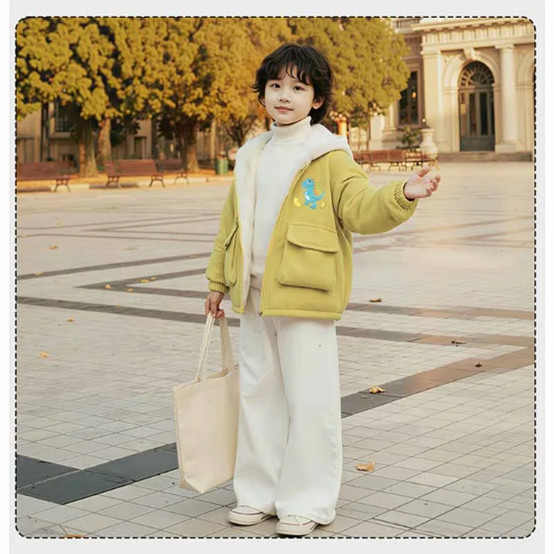 Abrigo acolchado con capucha infantil – Cálido y ligero - imagen 5