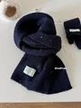 navy blue scarf