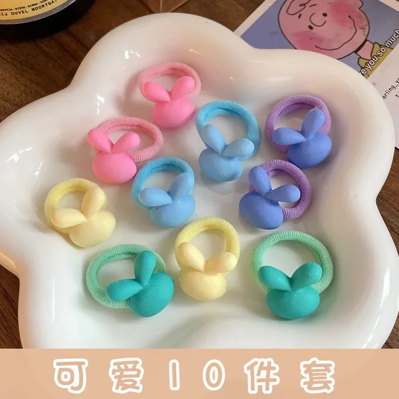 Bandas elásticas para el pelo para niña y bebé, accesorios para el cabello, 10 unidades - imagen 5