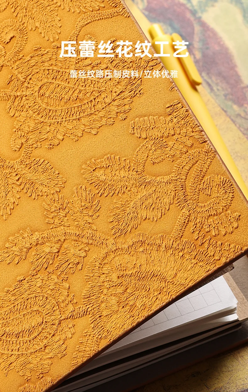Variedad de colores Morandi disponibles en el cuaderno vintage
