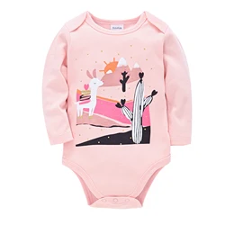 Kavkas body manga larga algodón unisex para bebé