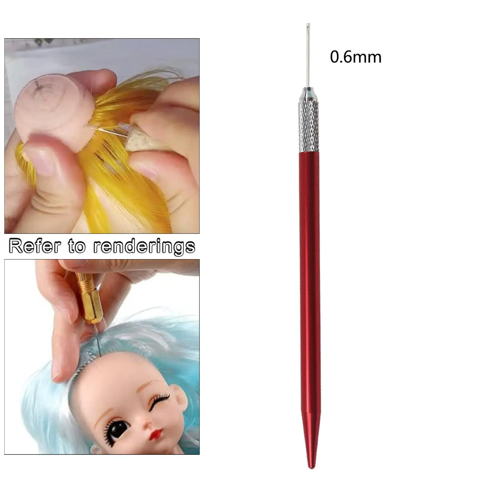 1x0.6mmNeedle 1x Rod