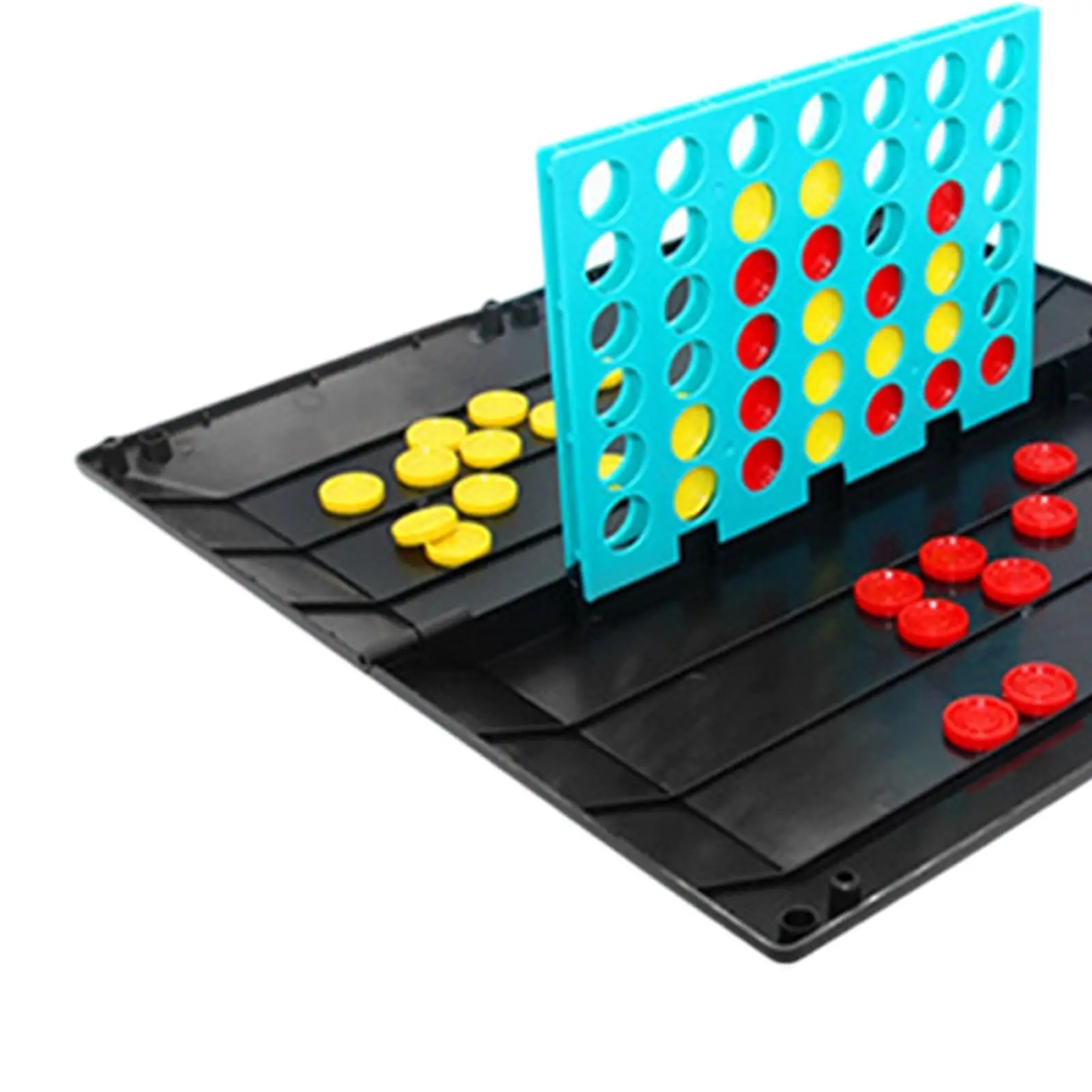 2 in 1 Borad Games Line up 4 Game and Tic Toe Game Foldable for Family Teens